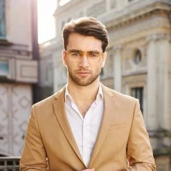 Christopher Cloos Passable – Champagne Blue Light Men